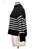 DKNY Stripes Black Turtleneck Sweater Size XL - photo 5