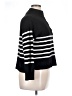 DKNY Stripes Black Turtleneck Sweater Size XL - photo 4