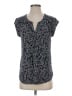 Daniel Rainn Blue Short Sleeve Blouse Size S - photo 1