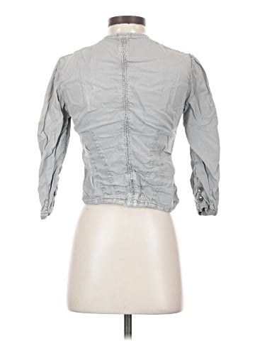Elevenses 3/4 Sleeve Button-Down Shirt (view 2)