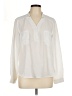 Nine West Ivory Long Sleeve Blouse Size L - photo 1