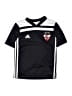 Adidas Black Short Sleeve Top Size 9 - 10 - photo 1