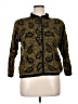 Adolfo Paisley Gold Cardigan Size L - photo 1