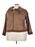 cavalini 100% Polyester Brown Jacket Size 2X - photo 1