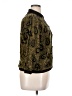 Adolfo Paisley Gold Cardigan Size L - photo 4