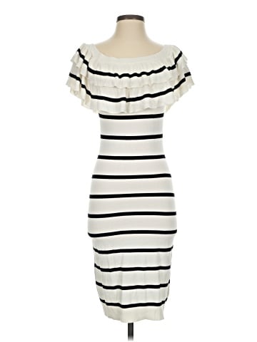 Line & Dot Casual Dress (view 1)