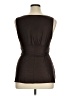 Studio M Brown Sleeveless Blouse Size 1X - photo 2