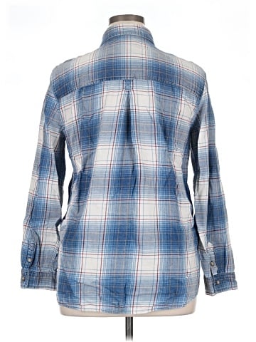 American Eagle Outfitters Long Sleeve Button-Down Shirt (view 2)