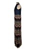 Mara Hoffman Chevron-herringbone Blue Casual Dress Size XS - photo 5