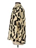 Massimo Dutti Animal Print Gold Long Sleeve Blouse Size 10 - photo 5