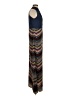 Mara Hoffman Chevron-herringbone Blue Casual Dress Size XS - photo 4