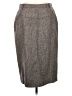Escada Chevron-herringbone Gray Formal Skirt Size EU 40 / US 10 - photo 1