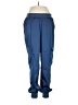 Calvin Klein 100% Polyester Solid Blue Track Pants Size M - photo 1