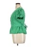 Collectif Green Short Sleeve Blouse Size XL - photo 5