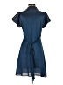BCBGMAXAZRIA Solid Blue Cocktail Dress Size XS - photo 2