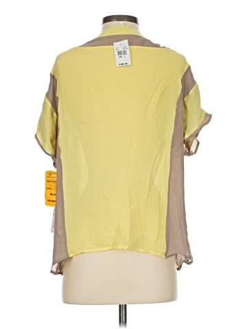 LeyenDecker Short Sleeve Silk Top (view 2)