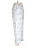 Martha Stewart Print Blue Casual Pants Size L - photo 4