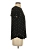 CeCe 100% Polyester Polka Dots Black Short Sleeve Blouse Size XS - photo 4