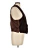 Unbranded Brown Sleeveless Button-Down Shirt Size L - photo 4