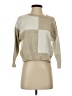 Poof! Color Block Tan Turtleneck Sweater Size S - photo 1