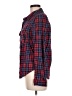 Forever 21 100% Cotton Plaid Red Long Sleeve Button-Down Shirt Size M - photo 5