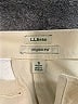 L.L.Bean Solid Ivory Khaki Shorts Size 16 - photo 3