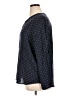 Gap Outlet Polka Dots Blue Long Sleeve Blouse Size XL - photo 5