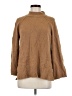 Calvin Klein Solid Brown Turtleneck Sweater Size M - photo 1