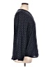 Gap Outlet Polka Dots Blue Long Sleeve Blouse Size XL - photo 4