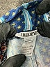 I Believe Print Blue Casual Pants Size 2X - photo 4