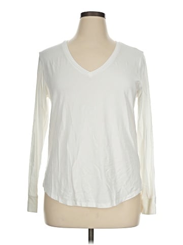 Universal Standard Long Sleeve T-Shirt (view 1)