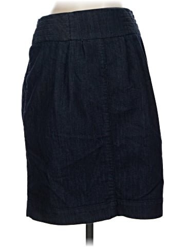 Pilcro and the Letterpress Denim Skirt (view 2)