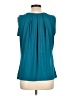 Worthington Teal Sleeveless Blouse Size L - photo 2
