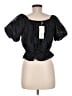 EMS Black Short Sleeve Blouse One size - photo 2
