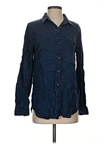 Banana Republic Factory Store Long Sleeve Button-Down Shirt (view 1)