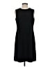 Calvin Klein Solid Black Casual Dress Size P (petite) - photo 1