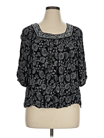 Caffé Marrakesh 3/4 Sleeve Blouse (view 1)