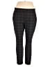 dalia Plaid Black Dress Pants Size XL - photo 1