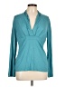 Ann Taylor Teal Long Sleeve Blouse Size L - photo 1