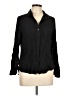 American Star Black Long Sleeve Button-Down Shirt Size L - photo 1