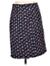 Talbots Chevron-herringbone Blue Casual Skirt Size 2 Petite - photo 1