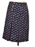 Talbots Chevron-herringbone Blue Casual Skirt Size 2 Petite - photo 2