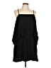Splendid 100% Rayon Solid Black Casual Dress Size L - photo 1