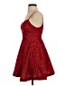 Speechless Hearts Red Cocktail Dress Size 1 - photo 5