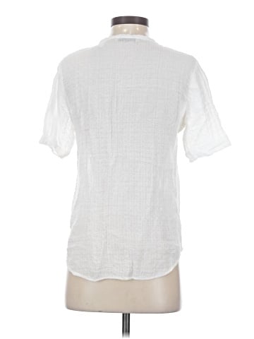 Sandro Short Sleeve Blouse (view 2)