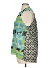 Johnny Heaven Green Sleeveless Blouse Size XL - photo 5