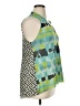 Johnny Heaven Green Sleeveless Blouse Size XL - photo 4