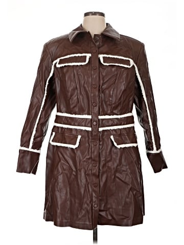 ELOQUII Trenchcoat (view 1)