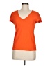 Ann Taylor Orange Short Sleeve Top Size M - photo 1