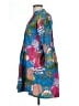 Unbranded Paisley Blue Casual Dress Size L - photo 5